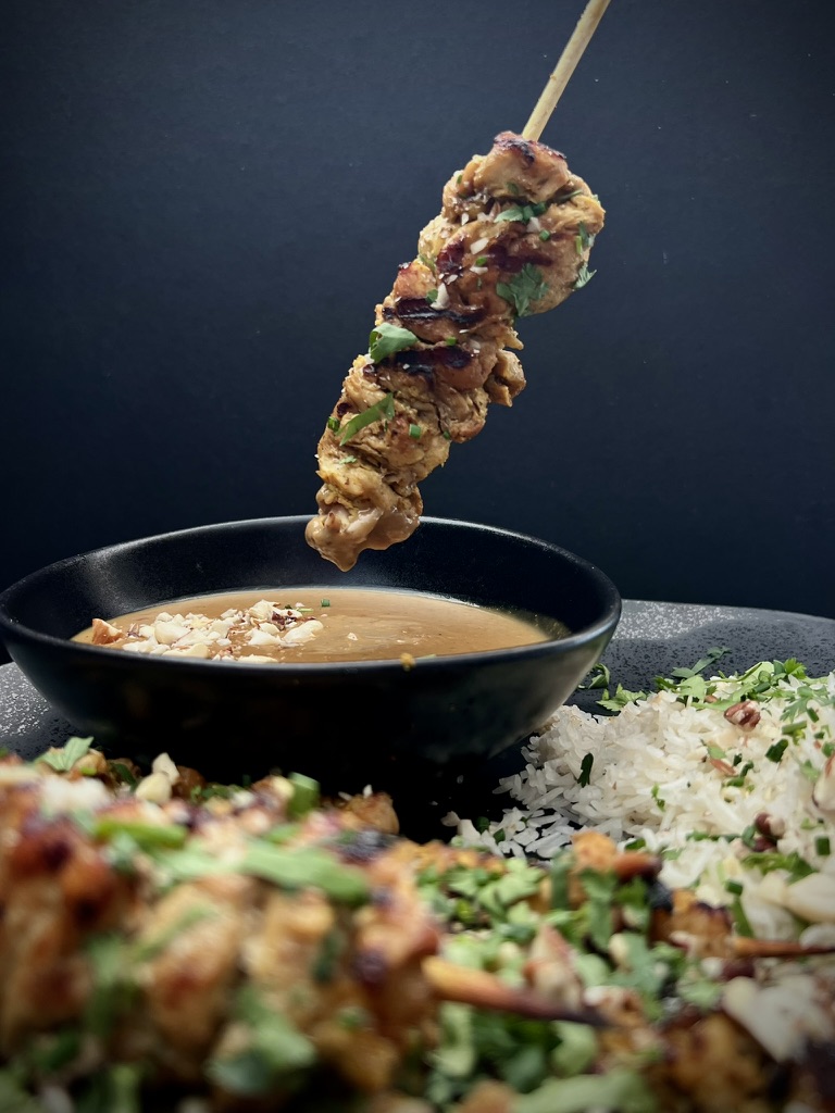 Brochetas Thai